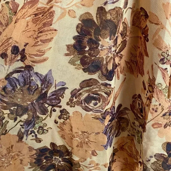 🆕 Live4True Chiffon Floral Long Sleeve Hi Low Duster Kimono 2X🆕 - Picture 14 of 15